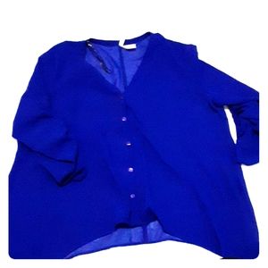 Live for Truth sheer blouse